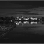 2014 Mantova di notte dal campo canoa 15lug2014 bn