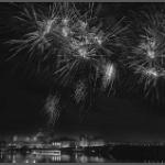 2018 Mantova Fuochi d'artificio sul lago bn (6)